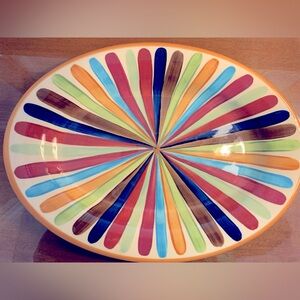 Retired Gail Pittman Platter - Tango